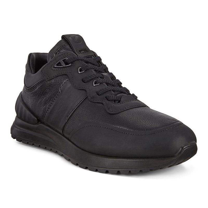 Zapatillas Ecco Astir Para Hombre,Negras,650314-AZU